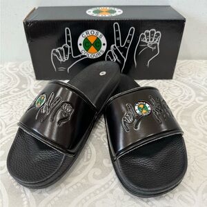 Cross Colours Black Love slide